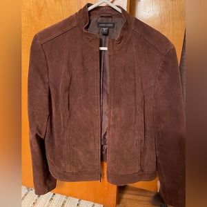 Women’s Brown Suede Jacket Size L